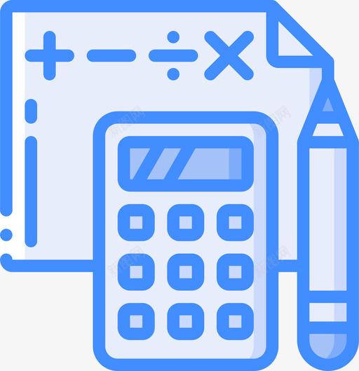 数学遗传学和生物工程4蓝色图标svg_新图网 https://ixintu.com 数学 生物工程 蓝色 遗传学