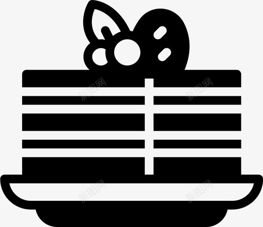 芝士蛋糕食品169固体图标svg_新图网 https://ixintu.com 固体 芝士 蛋糕 食品