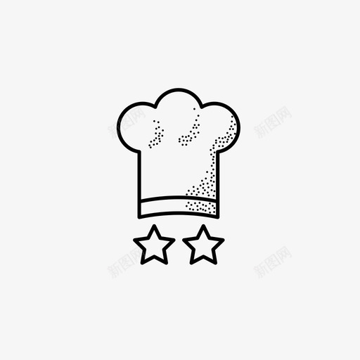 三星级厨师厨师烹饪图标svg_新图网 https://ixintu.com 三星级 厨师 厨房 地中海 大奖 烹饪 美食 餐厅