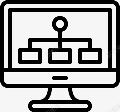 图表技术94线性图标图标