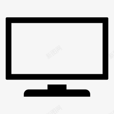 屏幕桌面显示器图标图标