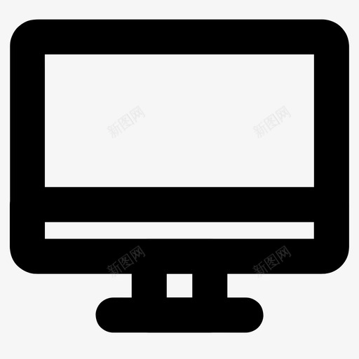 计算机桌面设备图标svg_新图网 https://ixintu.com 图标 基本 尺寸 所有 显示器 桌面 联机 计算机 设备