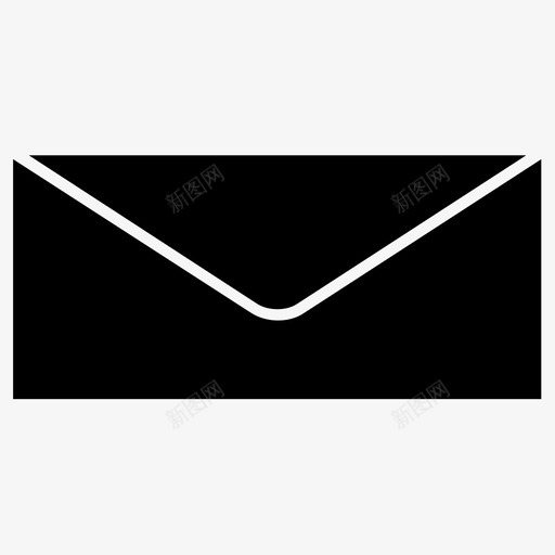 信封信图标svg_新图网 https://ixintu.com 信信 信封 封信