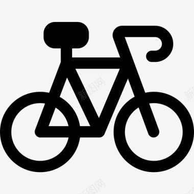 自行车旅行246装满图标图标