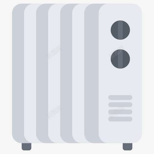 加热器装置44扁平图标svg_新图网 https://ixintu.com 加热器 扁平 装置