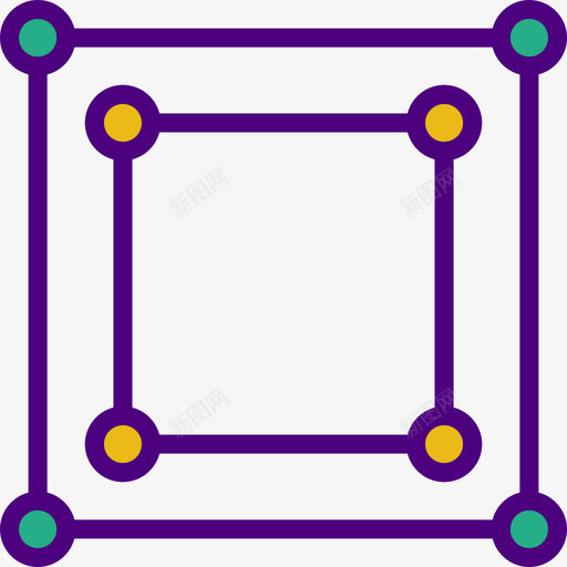 边框142线颜色图标svg_新图网 https://ixintu.com 设计 边框 颜色