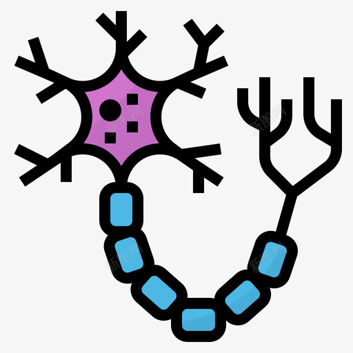 神经元空气污染3线状颜色图标svg_新图网 https://ixintu.com 神经元 空气污染 线状 颜色