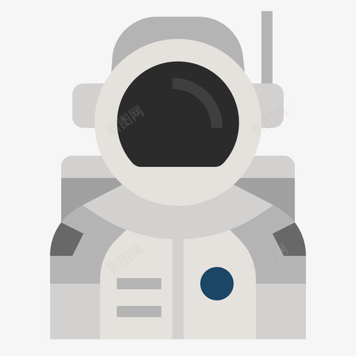 宇航员工作和职业2平的图标svg_新图网 https://ixintu.com 宇航员 工作 平的 职业