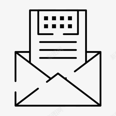 电子邮件信件信息图标图标