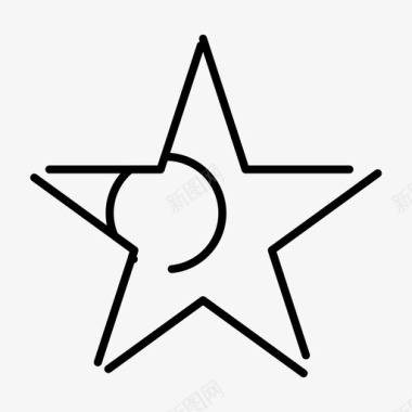 孟加拉国旗星星图标图标