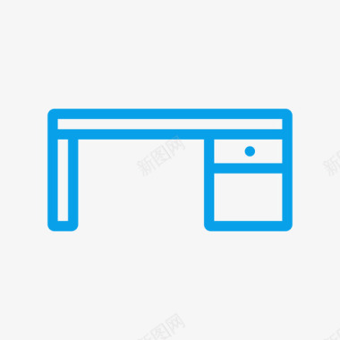 组件库-办公桌图标