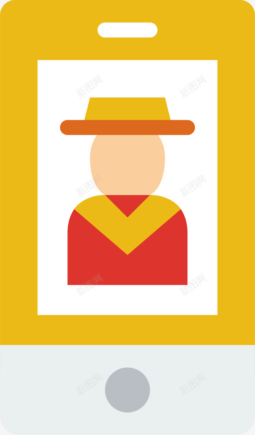 Videocalluimobile3平板图标svg_新图网 https://ixintu.com Videocall mobile ui 平板