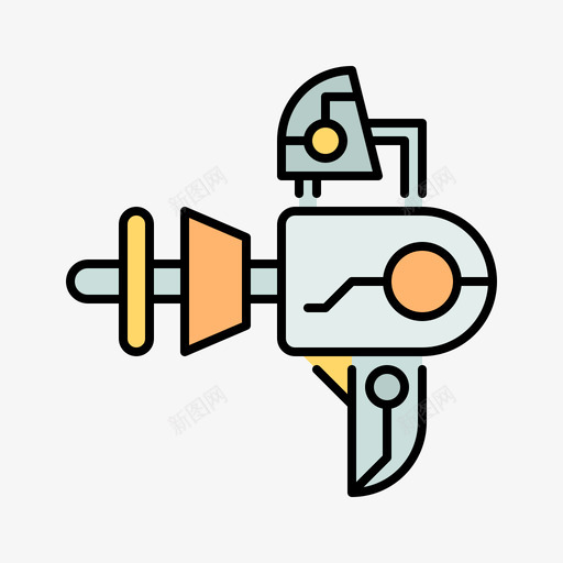 爆炸机空间149线性颜色图标svg_新图网 https://ixintu.com 炸机 爆炸 空间 线性 颜色