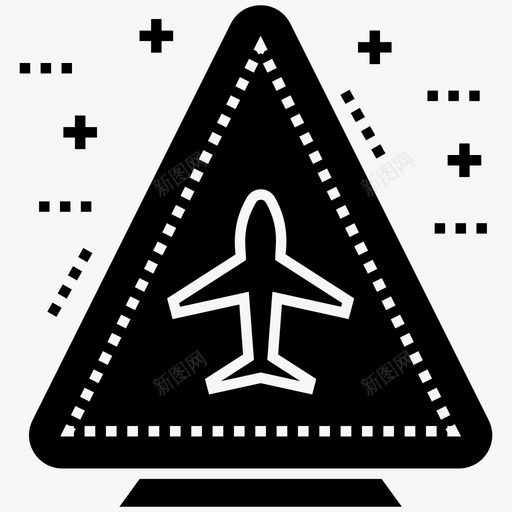 飞机颠簸警告不稳定移动图标svg_新图网 https://ixintu.com 不稳定 冲突 图标 字形 干扰 移动 空中 航空运输 警告 颠簸 飞机