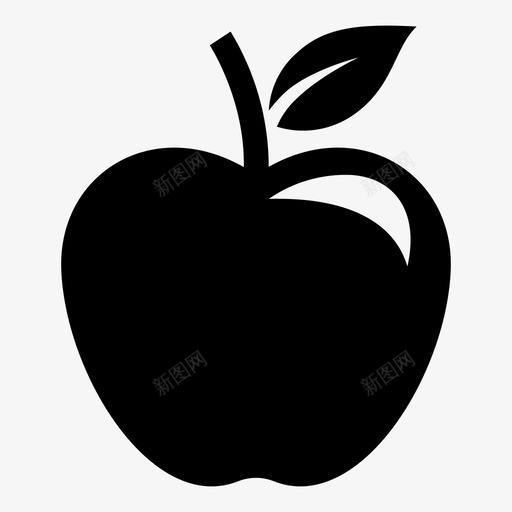 苹果饮食教育图标svg_新图网 https://ixintu.com 体重 健康 健身 教育 水果 苹果 蔬菜 饮食