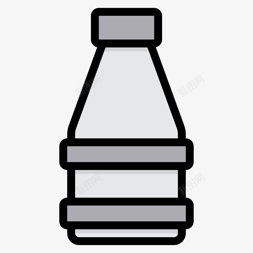 瓶子瓶子和容器4线性颜色图标svg_新图网 https://ixintu.com 容器 瓶子 线性 颜色