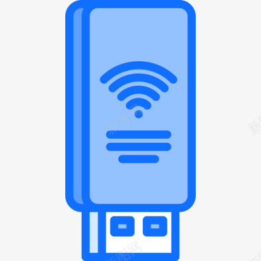 Wifi小工具16蓝色图标图标