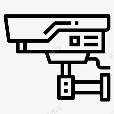 安全摄像头录音技术图标图标