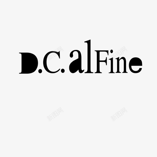 从头反复(D.C.)到Fine终止svg_新图网 https://ixintu.com 从头反复(D.C.)到Fine终止