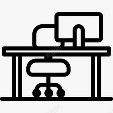 诊所电脑家庭图标图标