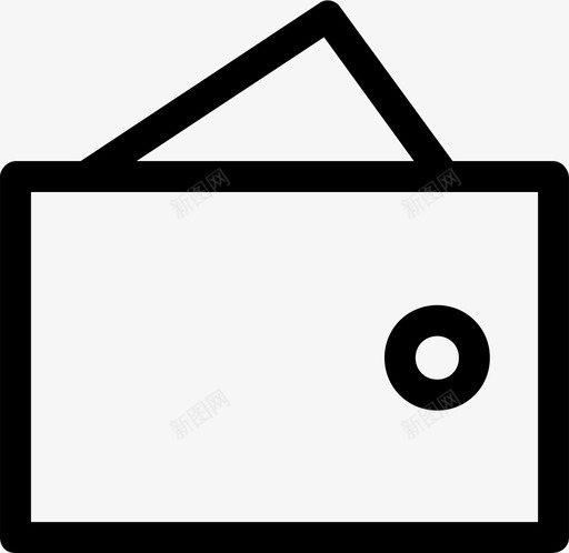钱包现金钱包皮夹图标svg_新图网 https://ixintu.com 现金 皮夹 钱包 钱夹