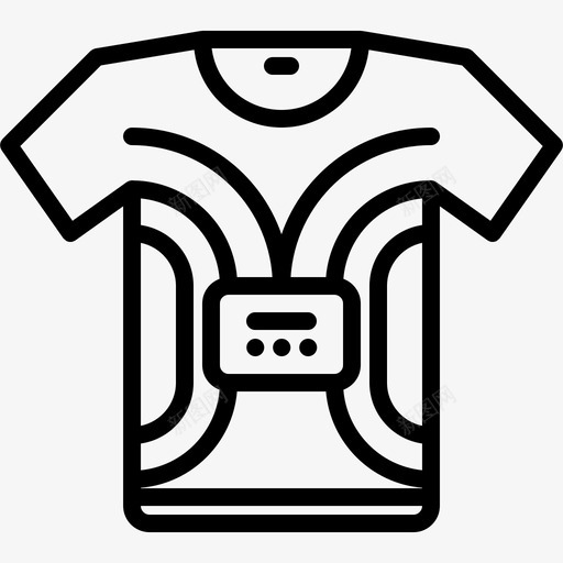 T恤小玩意13直线型图标svg_新图网 https://ixintu.com 小玩意 直线 线型