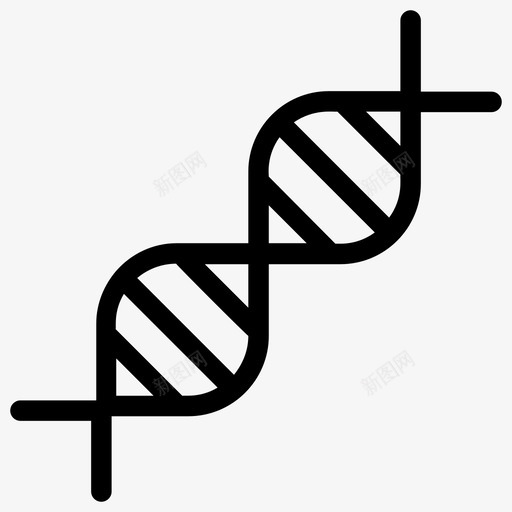 染色体dna基因图标svg_新图网 https://ixintu.com dna 图标 基因 染色体 线图 细胞 试管婴儿 遗传