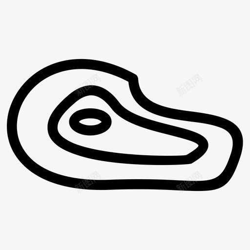 食物鸡肉汉堡包图标svg_新图网 https://ixintu.com 披萨 汉堡包 牛排 食物 鸡肉