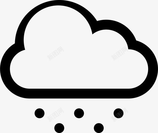 Cloud Snowsvg_新图网 https://ixintu.com Cloud Snow