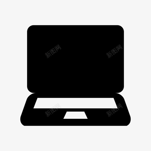 笔记本电脑小玩意图标svg_新图网 https://ixintu.com 小玩意 电脑 笔记本 超薄