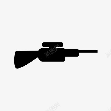 狙击步枪元素游戏图标图标