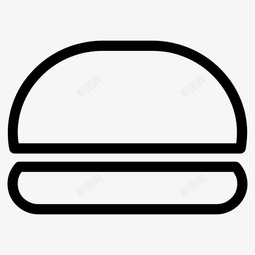 食物鸡肉汉堡包图标svg_新图网 https://ixintu.com 披萨 汉堡包 牛排 食物 鸡肉