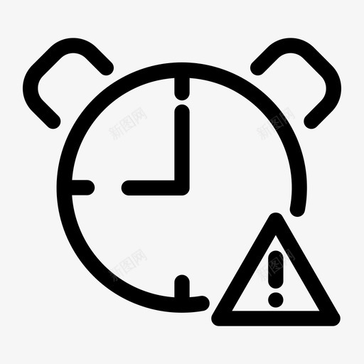 注意计时器日历日期图标svg_新图网 https://ixintu.com 日历 日期 日程表 时间 注意 计时器