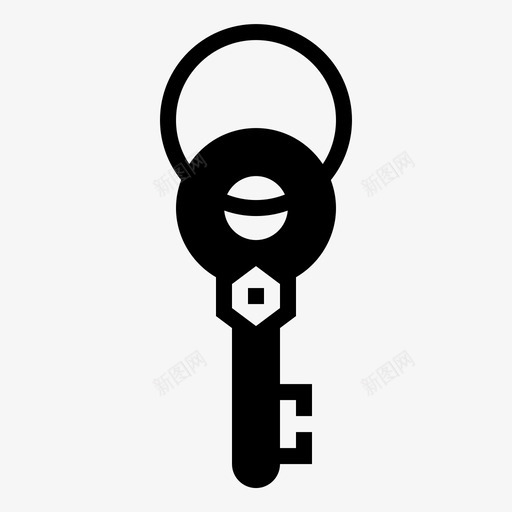 宝藏钥匙古董中世纪图标svg_新图网 https://ixintu.com 中世纪 古董 宝藏 开锁 钥匙