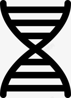 研究工作dna双螺旋基因图标高清图片
