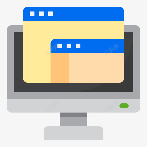 Web浏览器计算机应用5平面图标svg_新图网 https://ixintu.com Web 平面 应用 浏览器 计算机