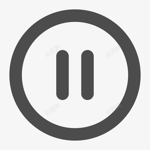 kechengshiting_pausesvg_新图网 https://ixintu.com kechengshiting_pause 课程试听 播放暂停 已暂停