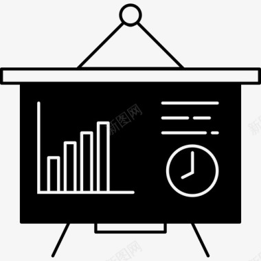 统计分析栏业务分析图标图标