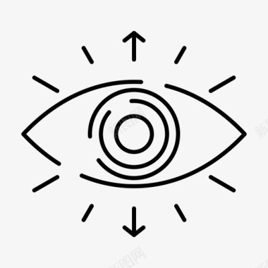 眼睛成员秘密协会图标图标