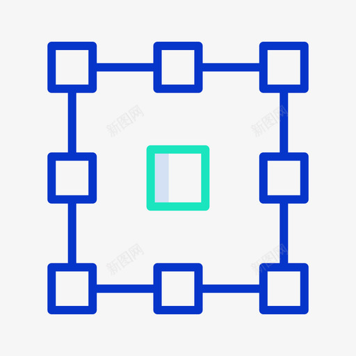 变换图形112轮廓颜色图标svg_新图网 https://ixintu.com 变换 图形设计 轮廓 颜色