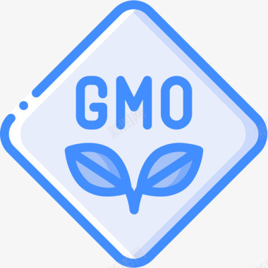 转基因遗传学和生物工程4蓝色图标图标