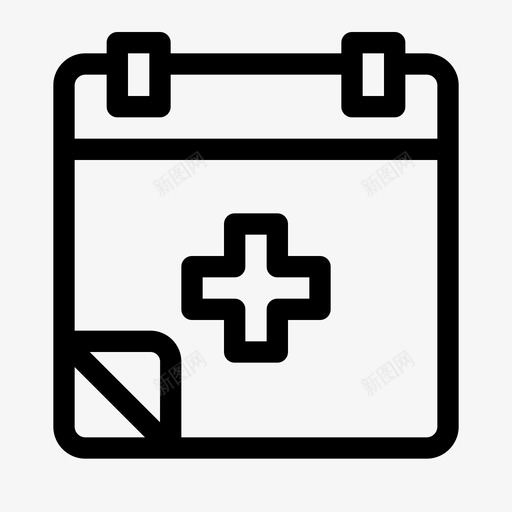 日程表护理医疗图标svg_新图网 https://ixintu.com 医疗 患者 护理 日程表 热线