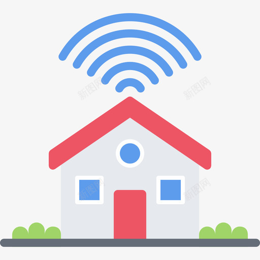 Smarthousesmarthouse20公寓图标svg_新图网 https://ixintu.com Smarthouse house smart 公寓