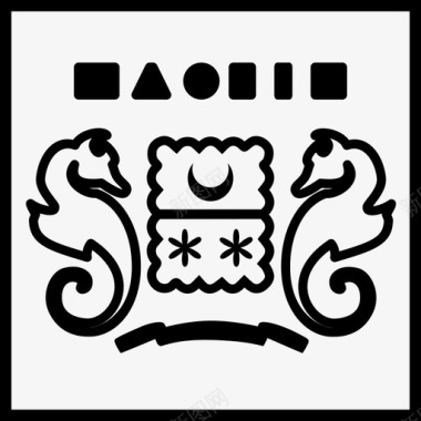 马约特旗国家世界图标图标