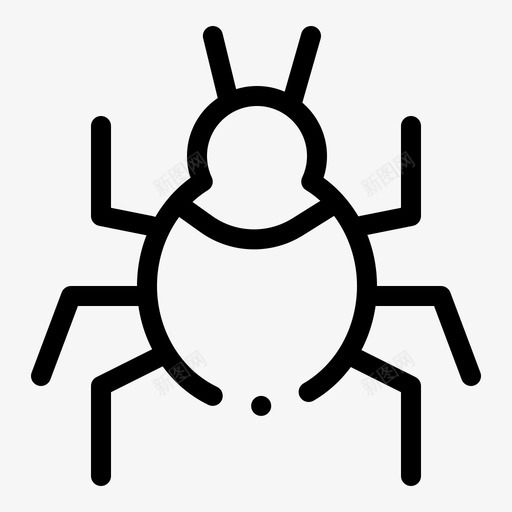 bugnaturevirus图标svg_新图网 https://ixintu.com bug collection feb nature v4 virus web 界面