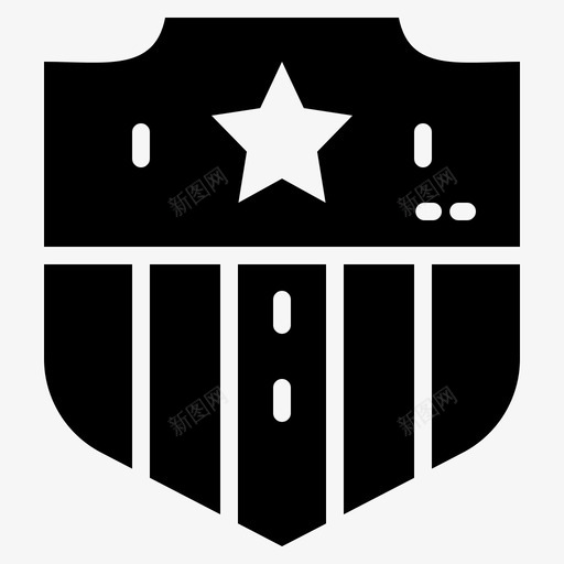 Shieldsusa8填充图标svg_新图网 https://ixintu.com Shields usa 填充