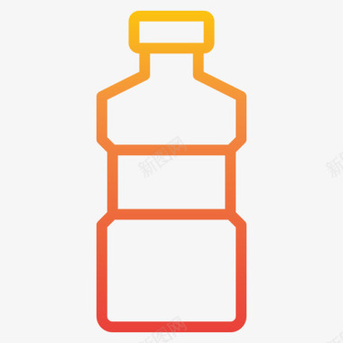 瓶子瓶子和容器2梯度图标图标