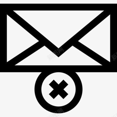 电子邮件评级验证2线性图标图标
