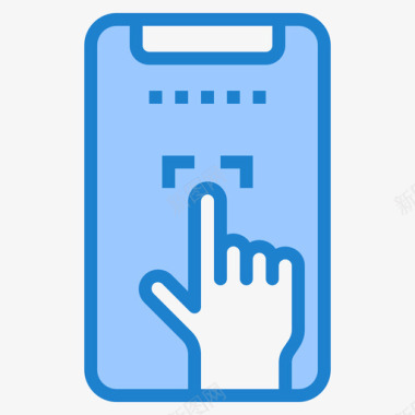 智能手机智能手机31蓝色图标图标