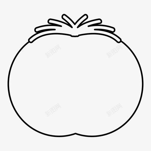 番茄食物素食主义者图标svg_新图网 https://ixintu.com 主义者 番茄 素食 素食主义 素食者 蔬菜 食物